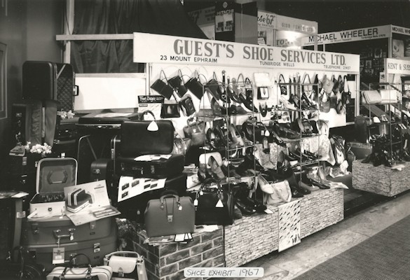 Guest’s Shoe Services at an exhibition in 1967